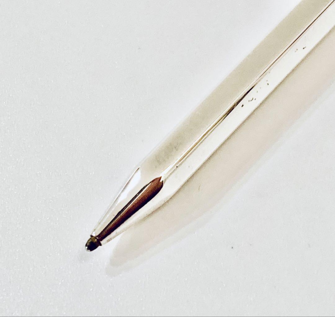 ドイツ製◆ティファニー 純銀ボールペン スターリングシルバー925Tiffany