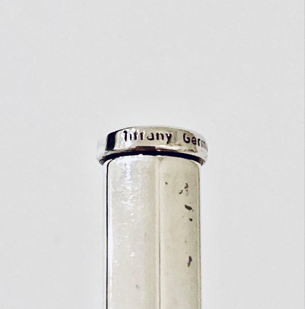 ドイツ製◆ティファニー 純銀ボールペン スターリングシルバー925Tiffany