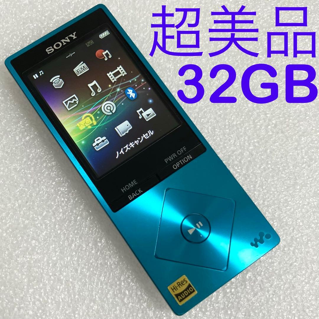 【超美品　バッテリー良好】　ソニー　ウォークマン　NW-A16 32GB ブルー