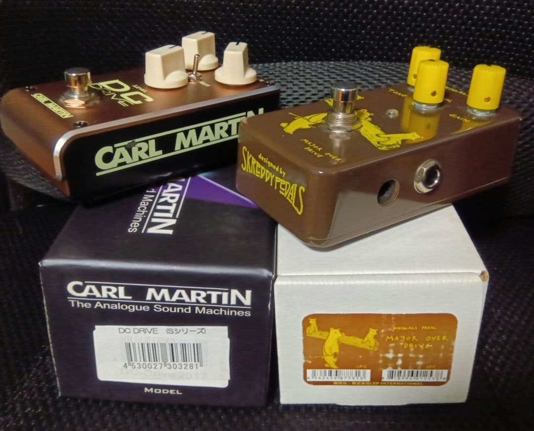 ギター DC Drive & major overdrive