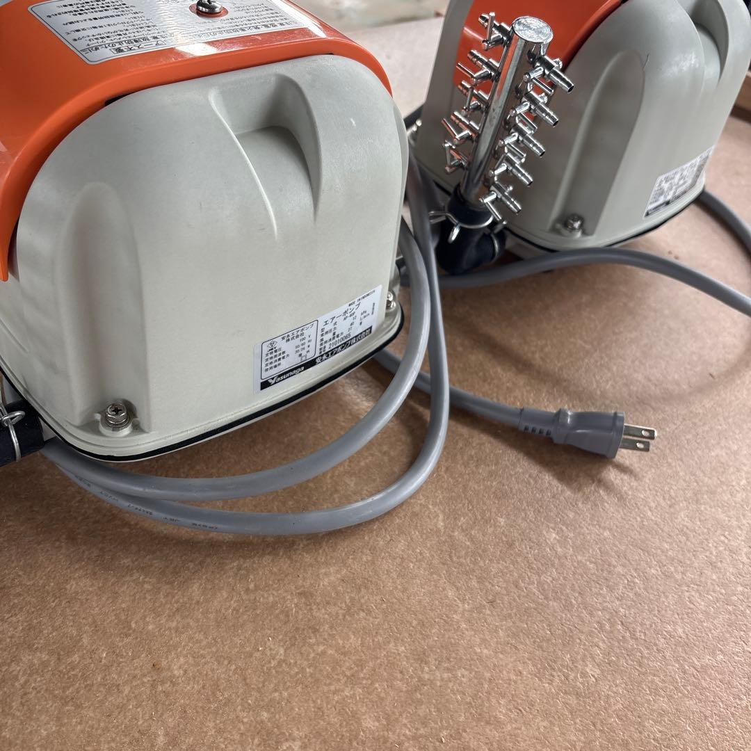 安永 エアーポンプ AP-40P ブロワー Yasunaga 2個まとめ