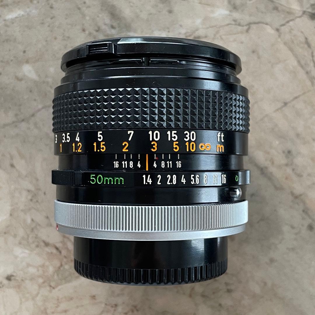 キヤノンFD 50mm F1.4 S.S.C. ○マーク