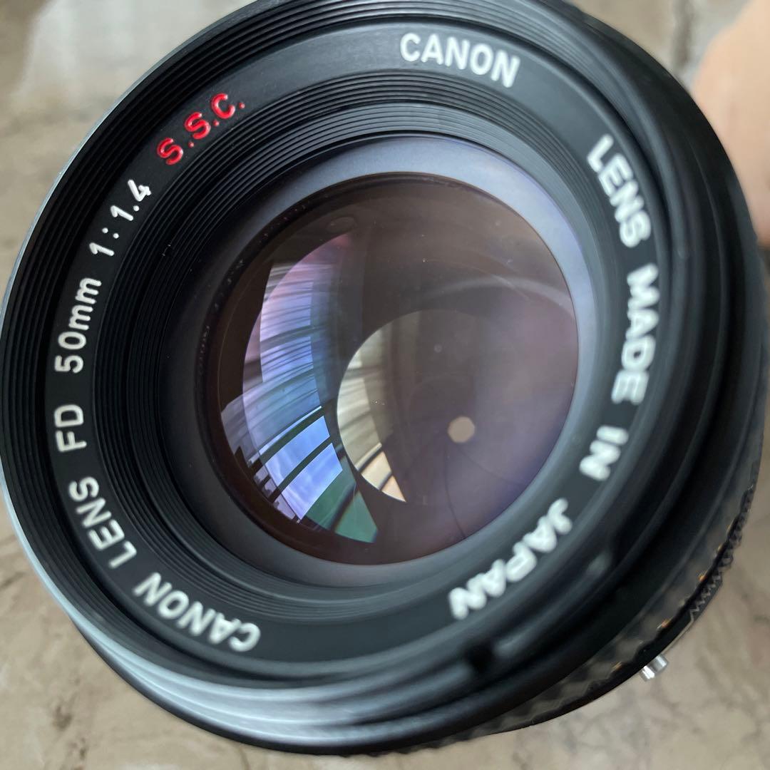キヤノンFD 50mm F1.4 S.S.C. ○マーク