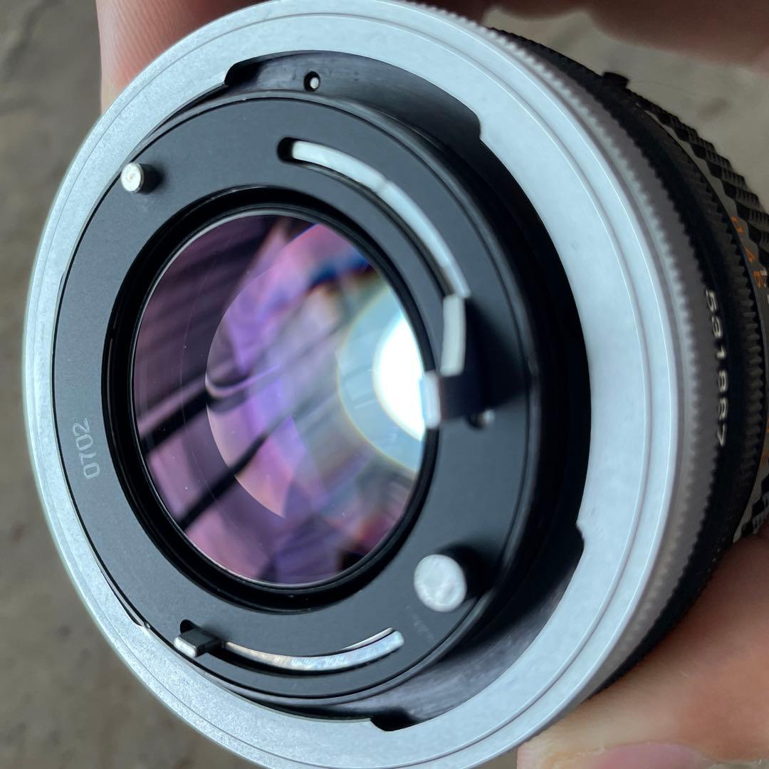 キヤノンFD 50mm F1.4 S.S.C. ○マーク