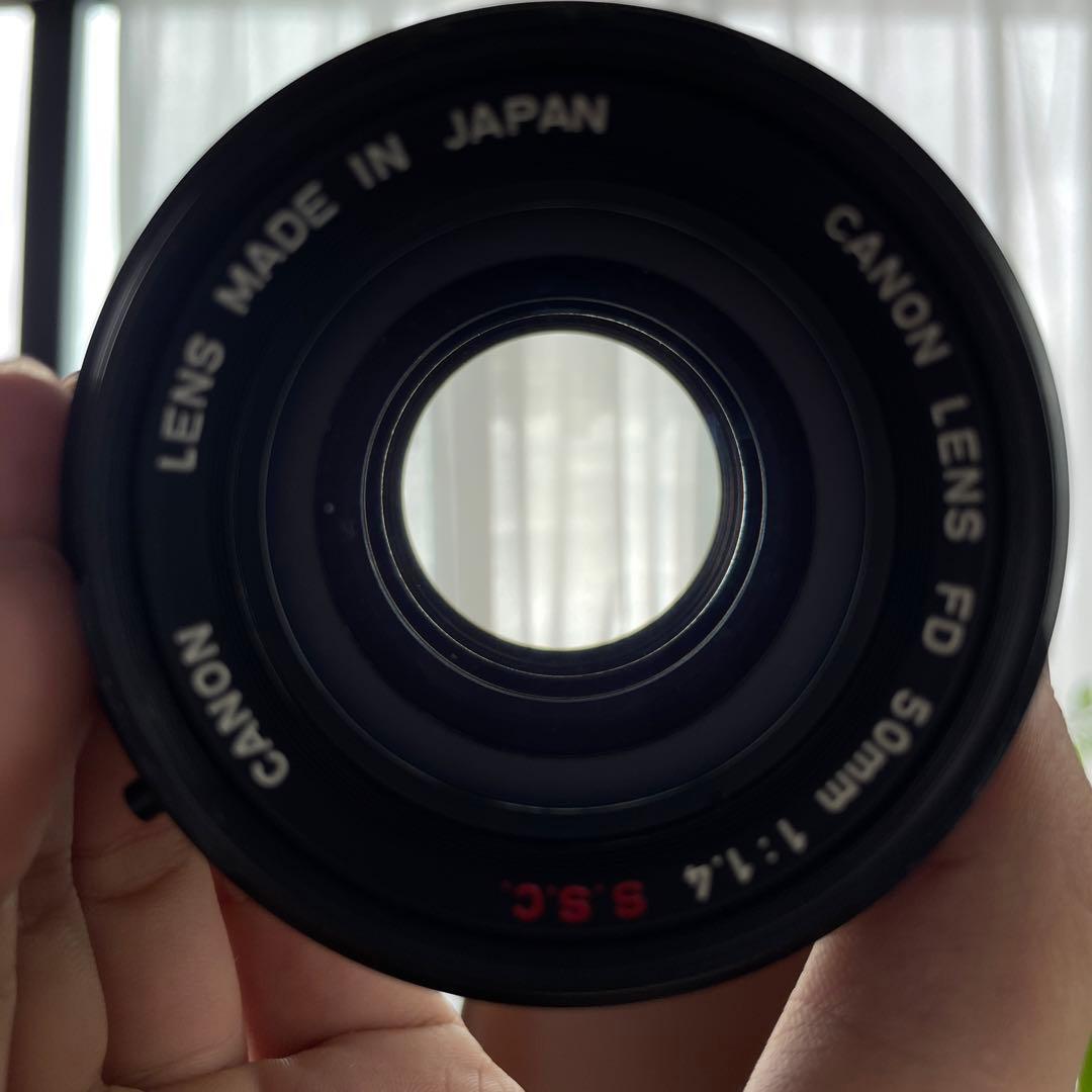 キヤノンFD 50mm F1.4 S.S.C. ○マーク
