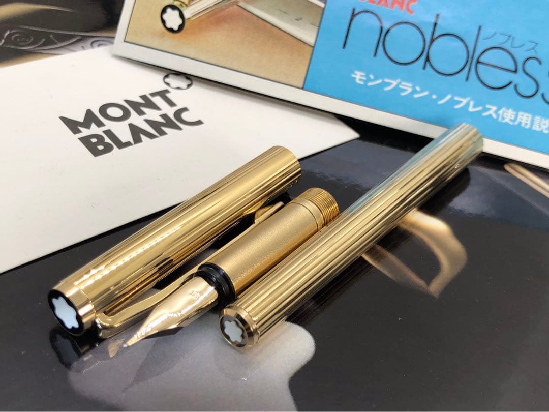 ⭐️モンブラン⭐️金運を呼ぶ黄金の世界中で支持の高いノブレス・モデルNo1147⭐️