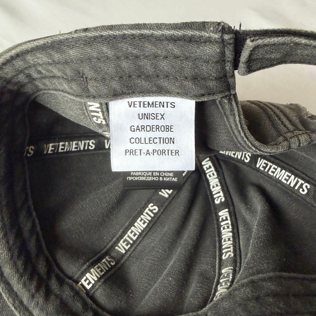 vetements キャップ