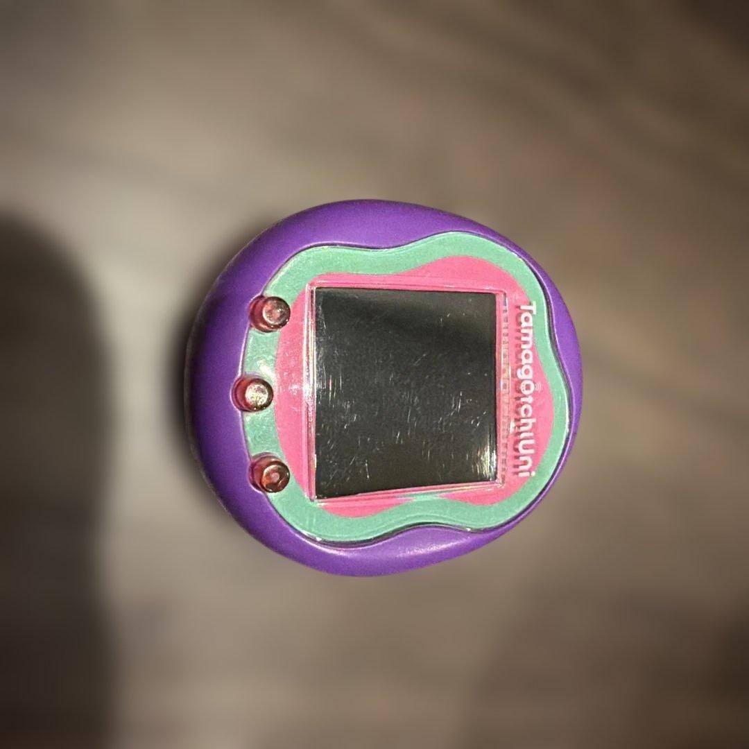 たまごっちUni パープル 本体・腕時計カバー