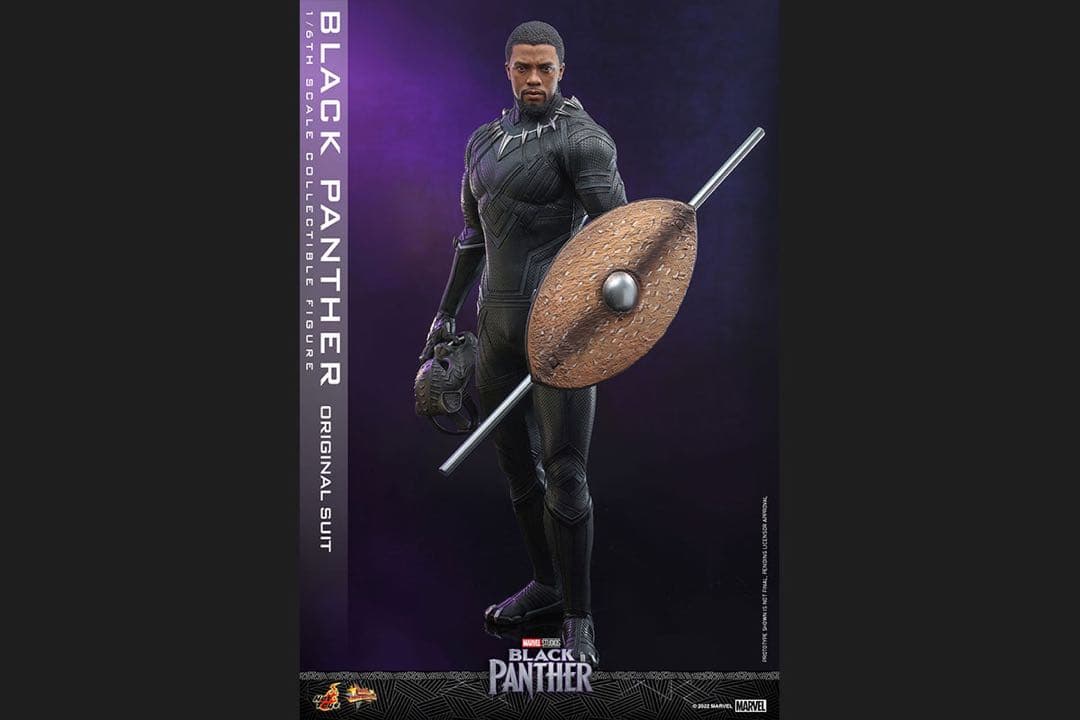 ホットトイズ　ブラックパンサー（オリジナル・スーツ）