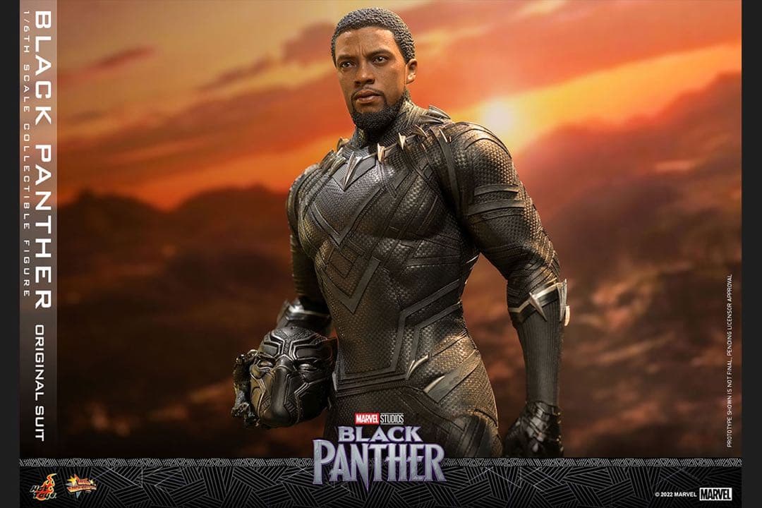 ホットトイズ　ブラックパンサー（オリジナル・スーツ）