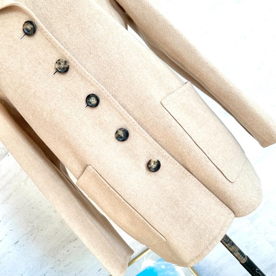 美品★AKRIS★カシミヤ★ダブルフェイス★ジャケット★コート