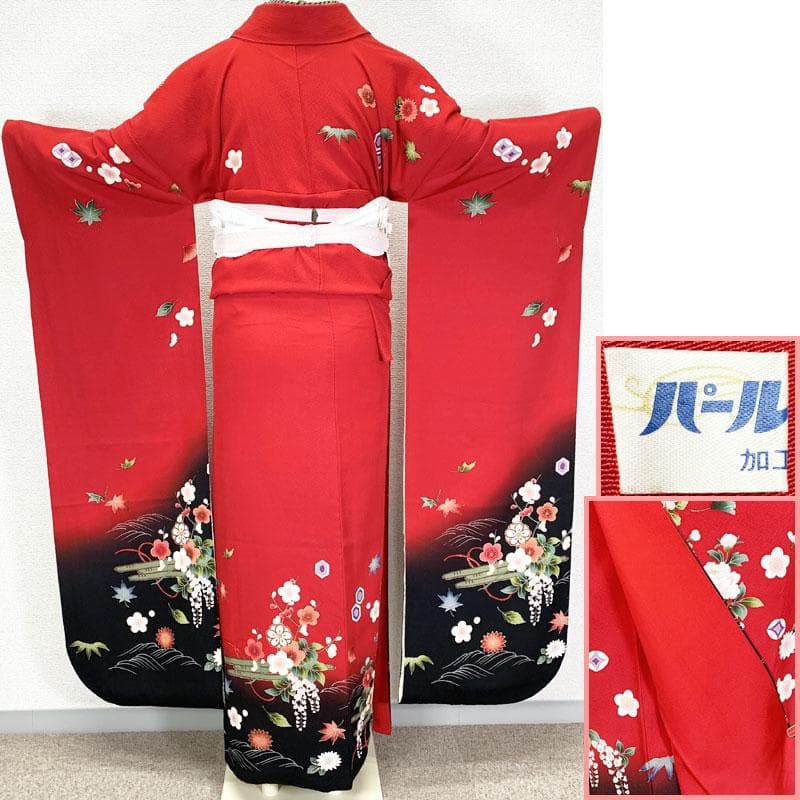 509z33, 411y13, 小物類☆振袖 古典柄 金彩☆美品 成人式 結婚式