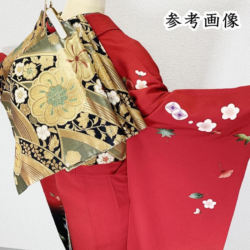 509z33, 411y13, 小物類☆振袖 古典柄 金彩☆美品 成人式 結婚式