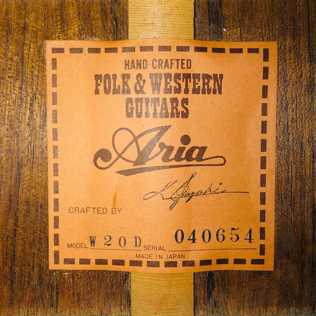 希少❗️70's ジャパンビンテージ ARIA W-20D 初心者応援特価‼️