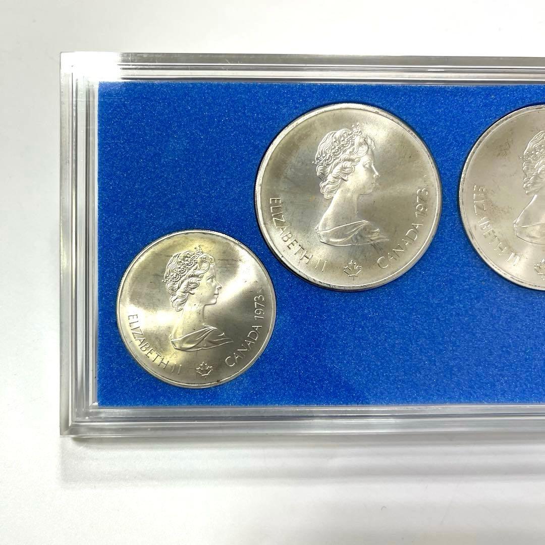 第21回オリンピック　モントリオール大会　記念銀貨　1976