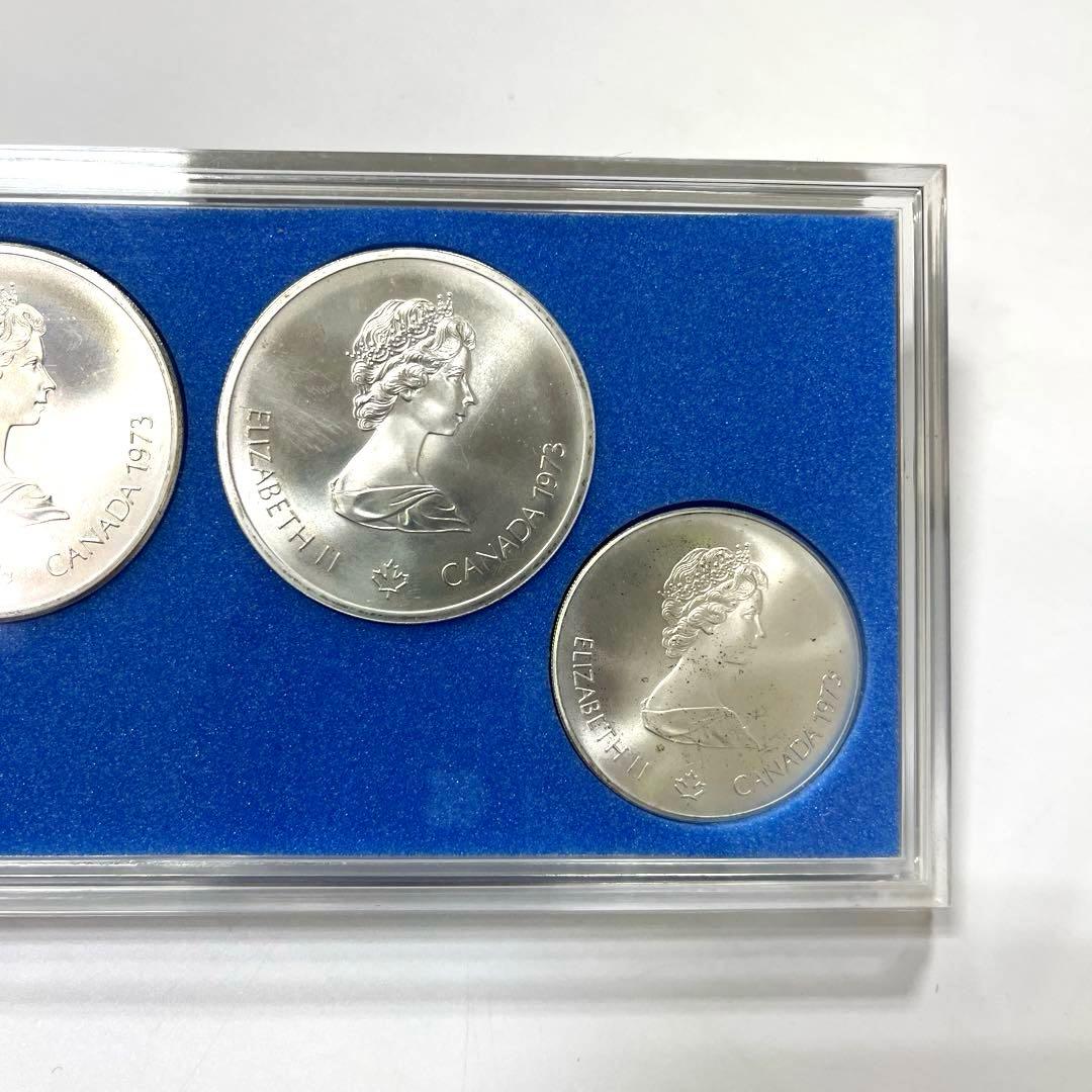 第21回オリンピック　モントリオール大会　記念銀貨　1976