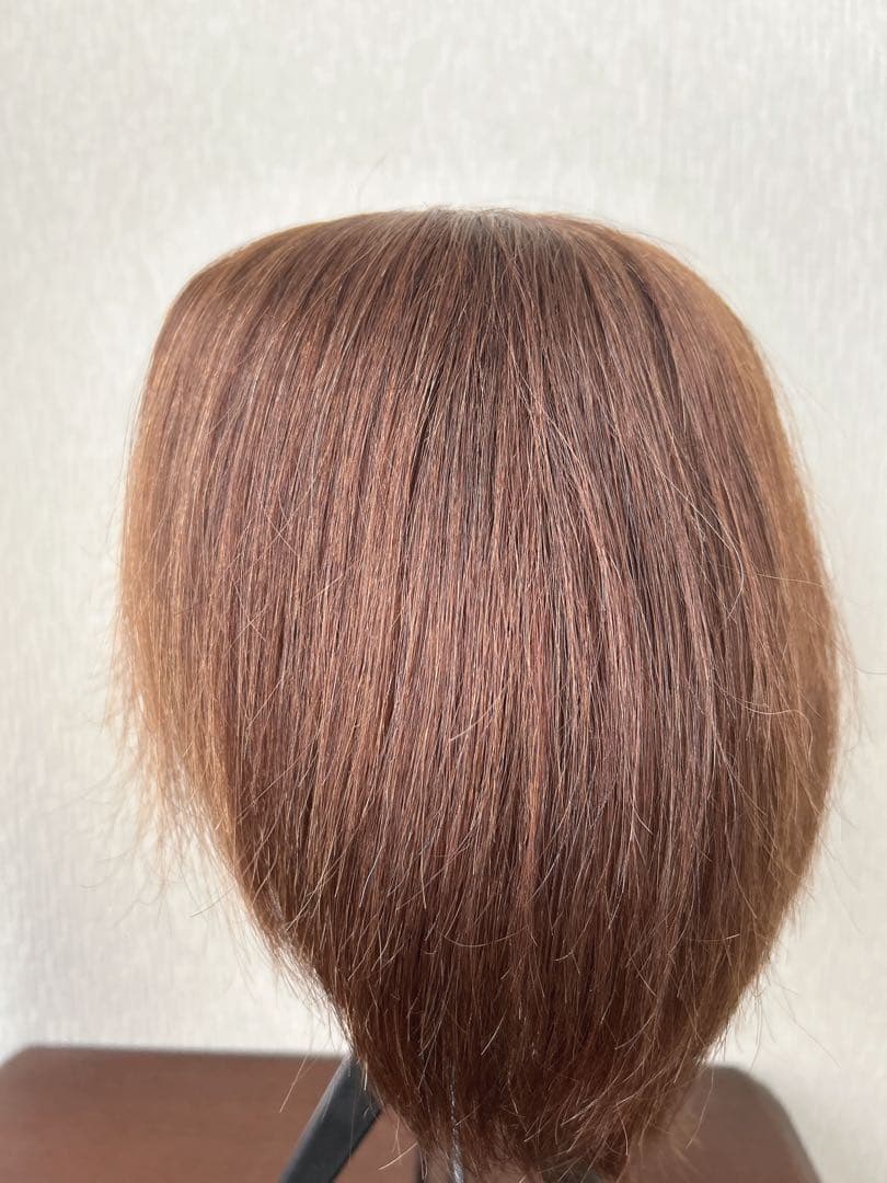 人毛　フルウィッグ　ブラウン シロファクトリー