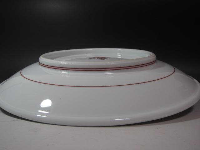 ★　12代　柿右衛門　鳥図陶額　コントラストの美しい品です★x508