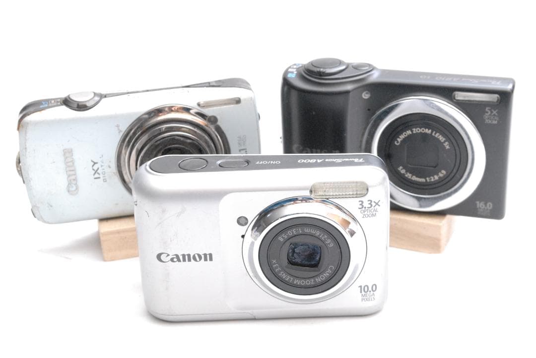 Canon コンデジ3点（ジャンク品）