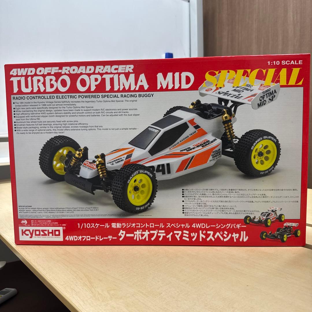 ホビーラジコン 30 KYOSHO Turbo Optima Mid Special 1/10