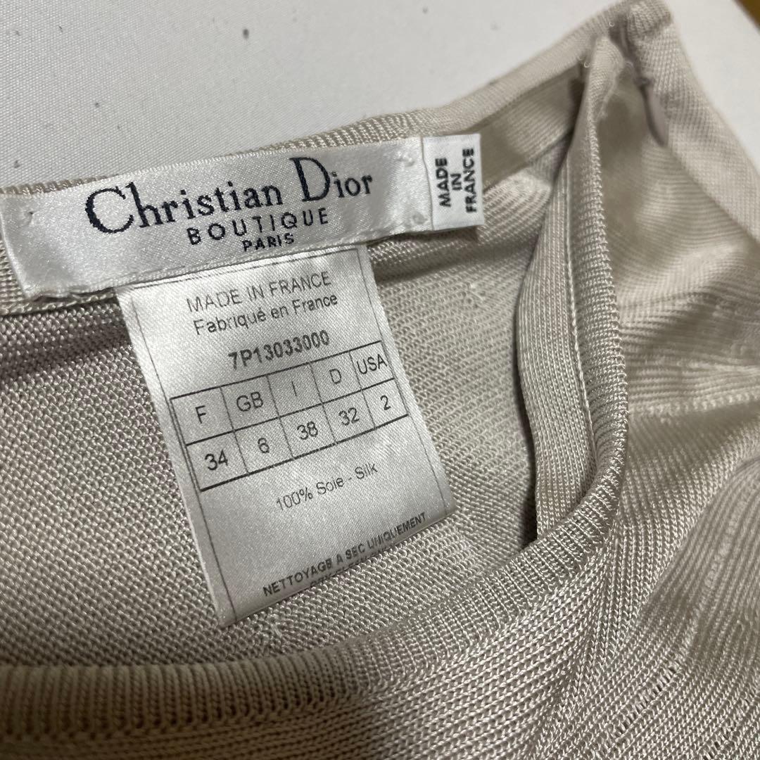 ⑫美品 クリスチャンディオール ガリアーノ期 スカート シルク100%