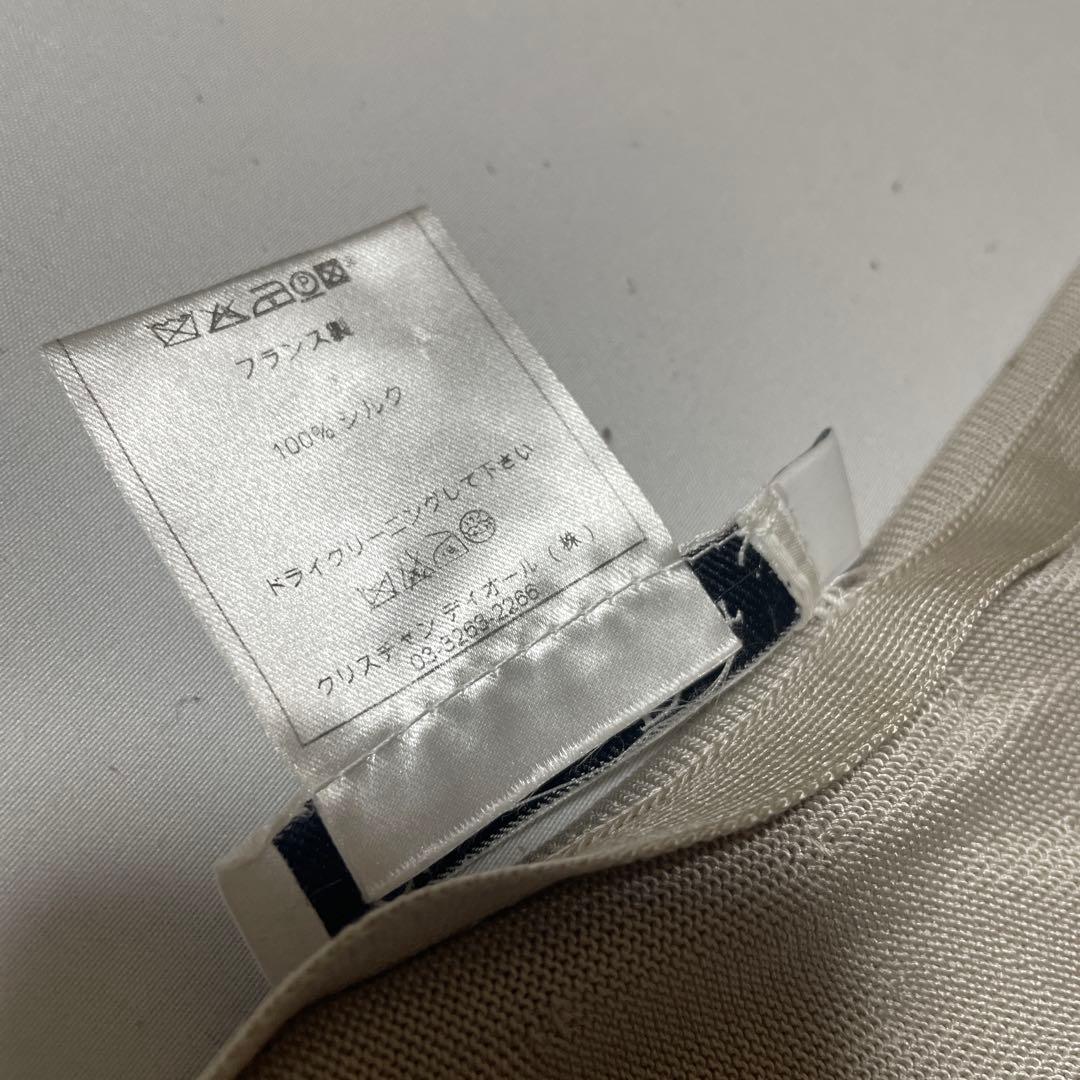 ⑫美品 クリスチャンディオール ガリアーノ期 スカート シルク100%