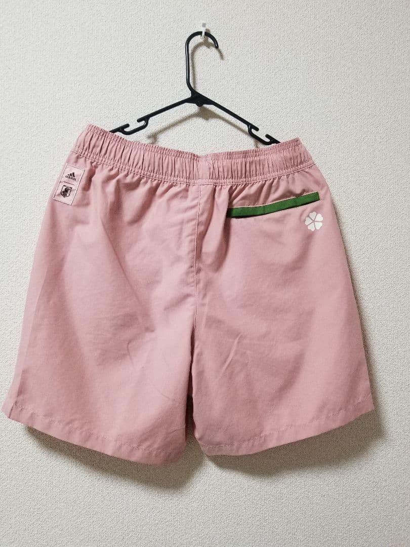 美品 adidas ハーフパンツ サッカー日本代表　ショートパンツnigo 桜餅