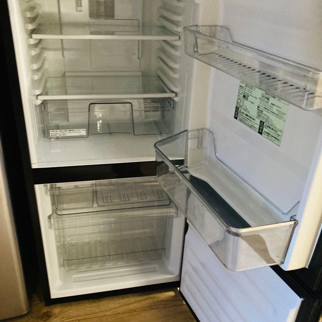 カッコイイガラストップ冷蔵庫の一人暮らし家電セット❗️大阪、大阪近郊配送　AB