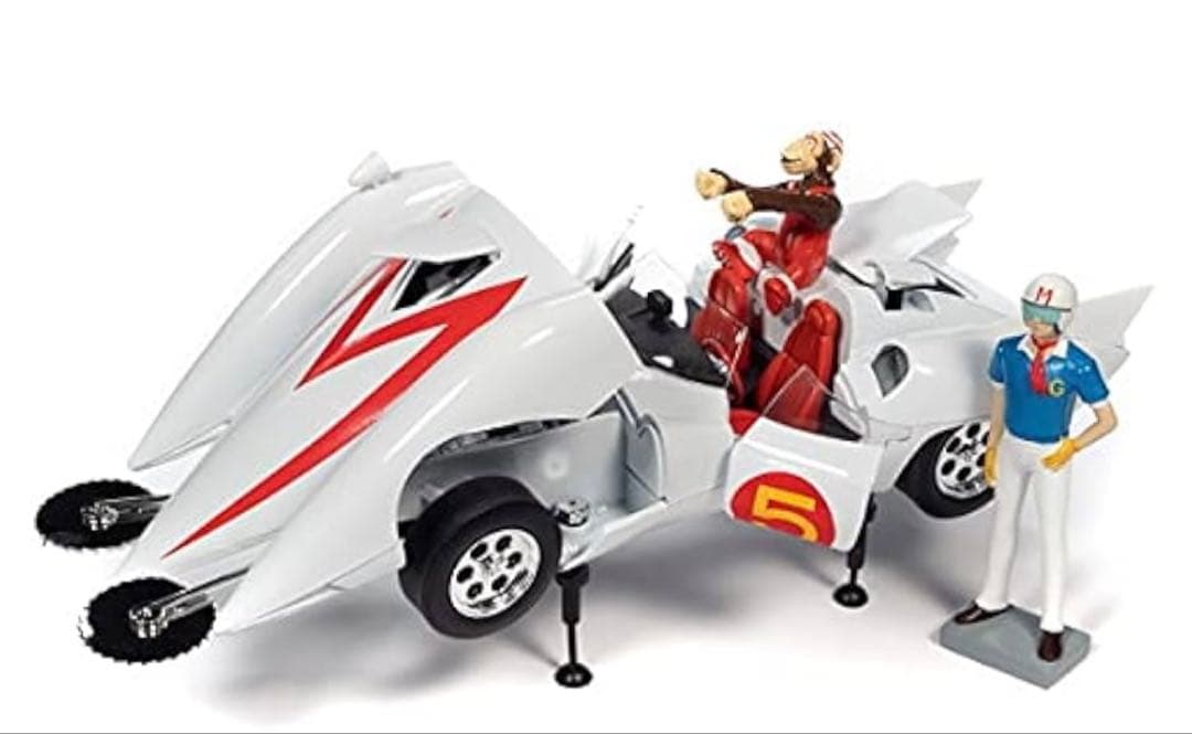 新品未開封　AUTO WORLD 1/18 マッハ号　ギミック多数