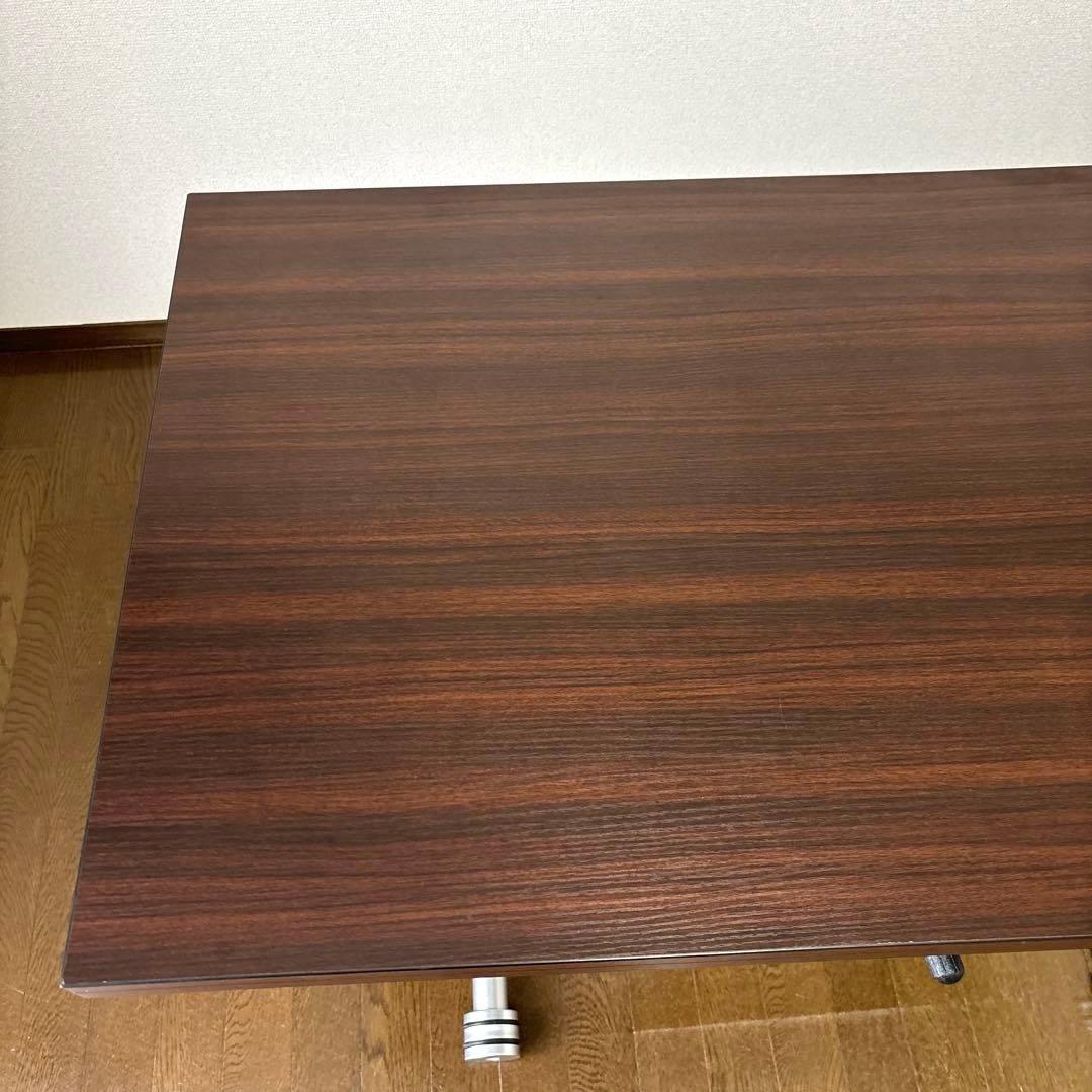 【美品】OZZIO サリスカンディ 昇降式テーブル 天板拡張 油圧式