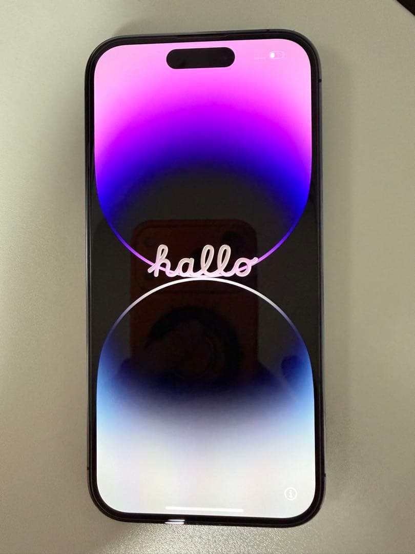 iPhone 14 Pro ディープパープル 本体 256GB シリコンケース付