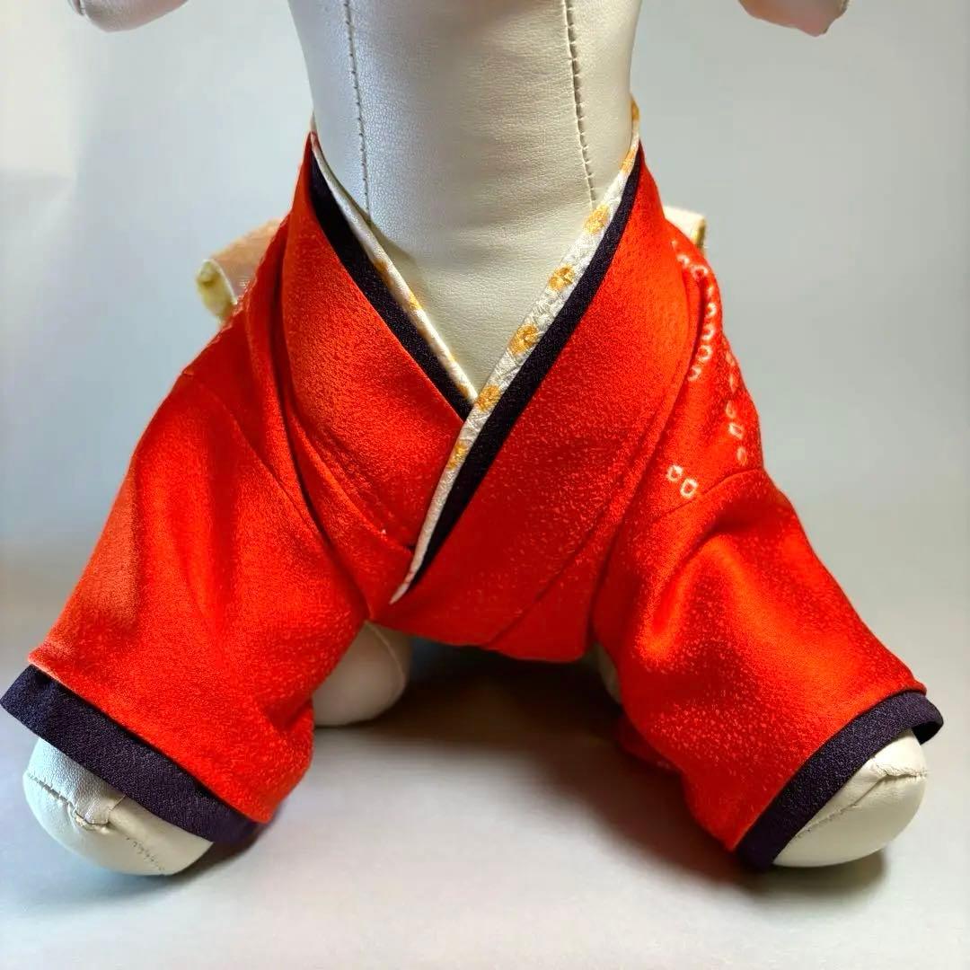 小型犬　本格正絹犬着物  Sサイズ