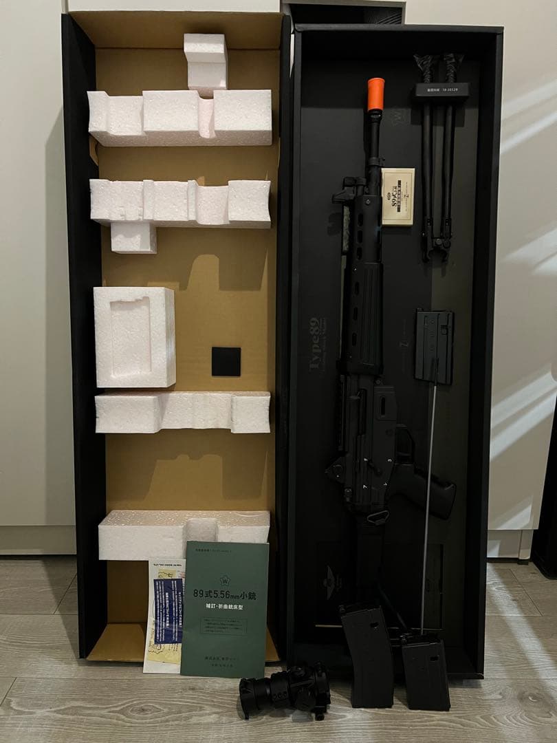 東京マルイ 89式 5.56mm 小銃 ガスブローバック 折曲銃床型