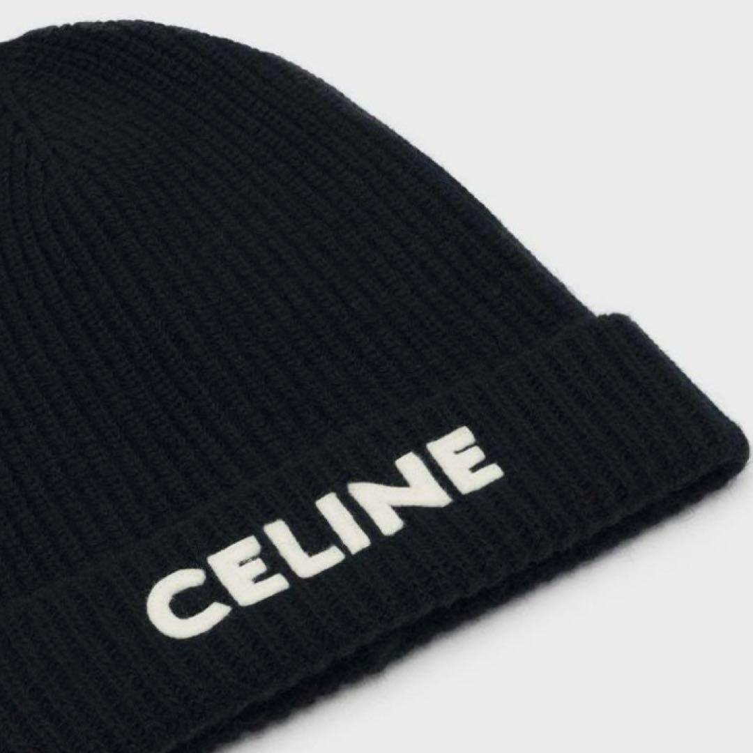 【新品未使用】CELINE ニットキャップ