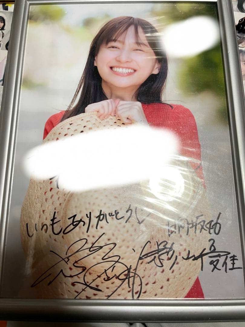 影山優佳1st写真集「知らないことだらけ」日向坂46 直筆サイン入りパネル