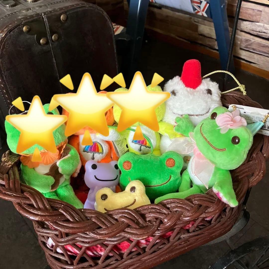 かえるのピクルス マスコット 雪だるまなど5ピク セット