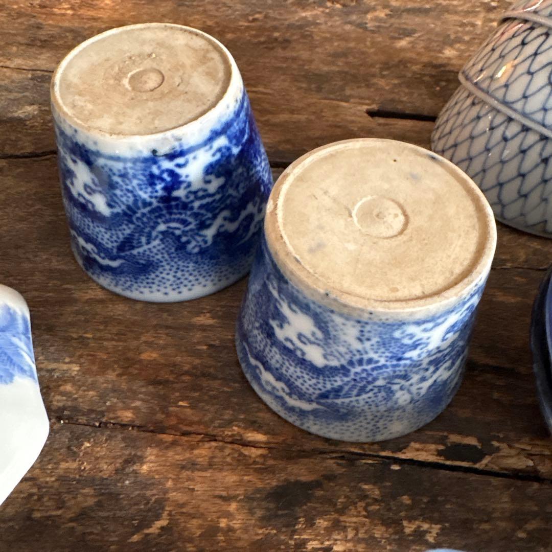 SALE⏬骨董セレクト❸染付　印判