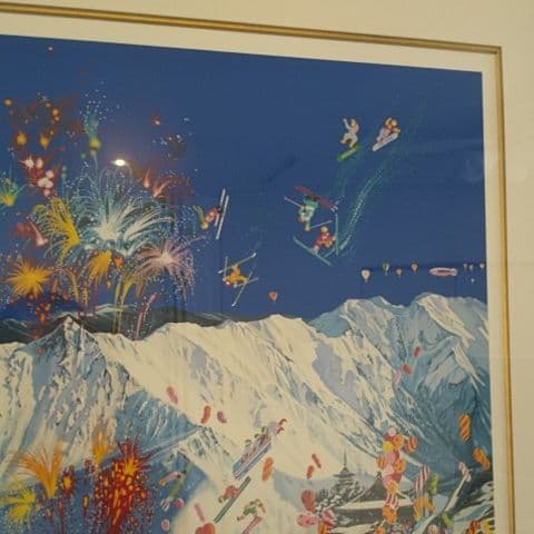 ヒロヤマガタのシルクスクリーン[長野オリンピック]