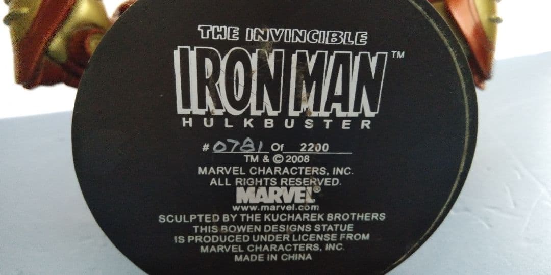 アイアンマン バストアップフィギュア