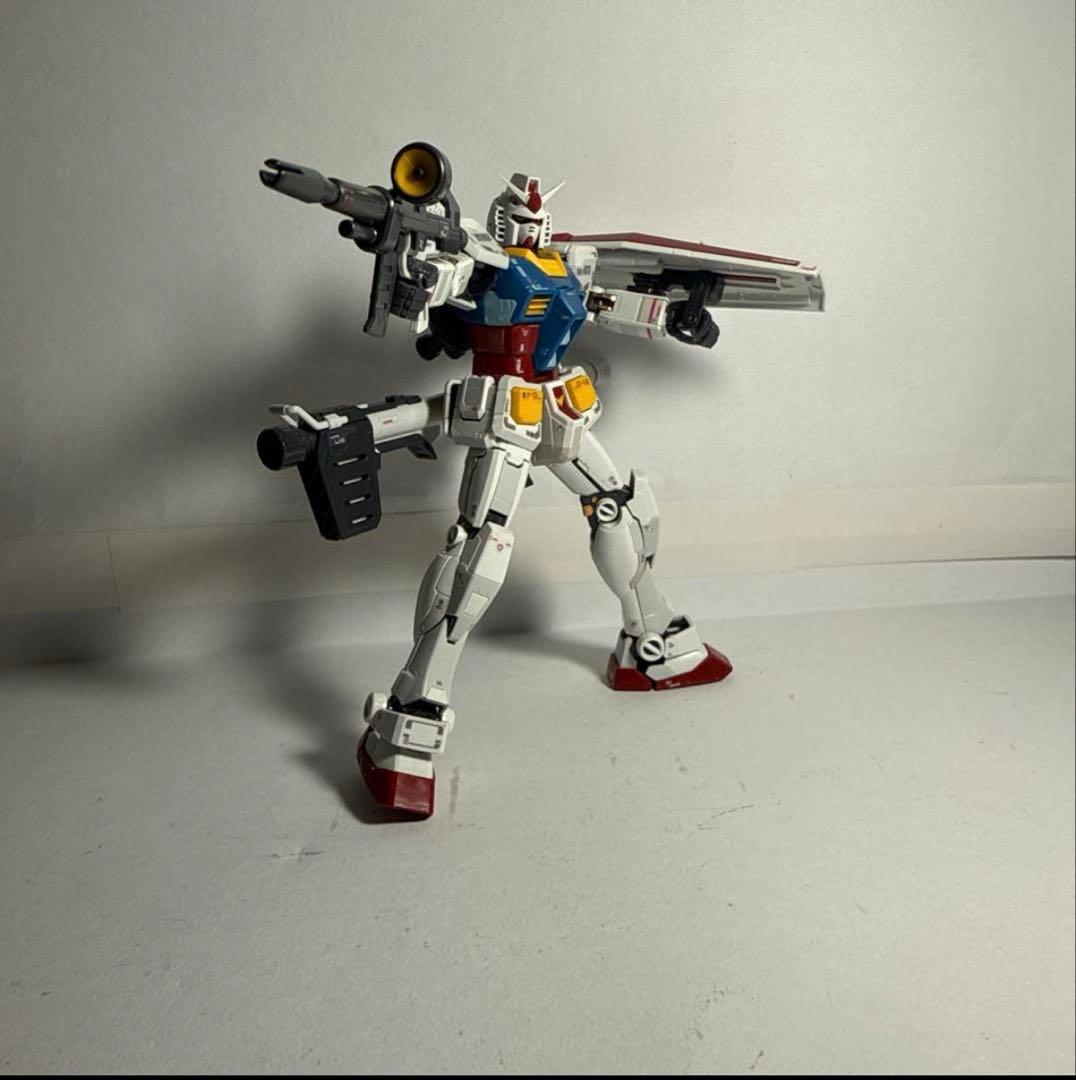 RG ジオング➕RGガンダム MS-06S 社外エフェクトパーツ付き