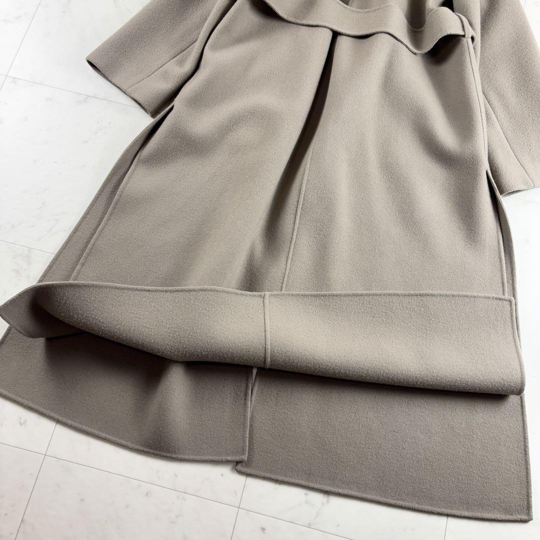 【美品】アニュアンス 23AW リバーロングチェスターコート ベルト付き S