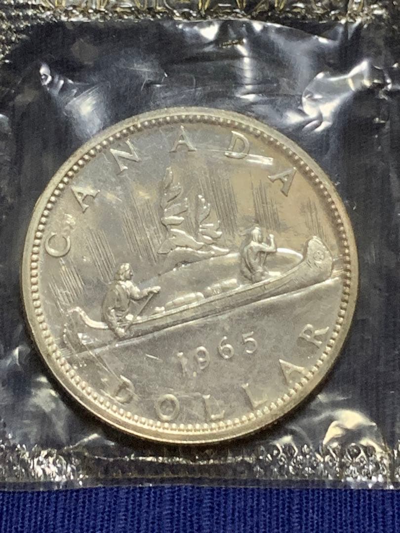 エリザベスカヌーダラー　2枚他銀貨四枚