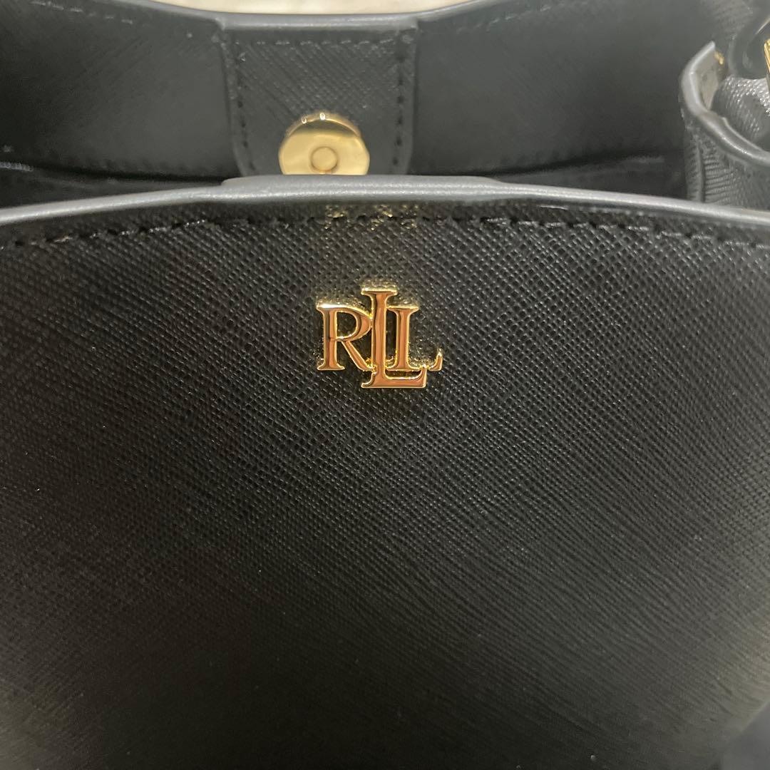 新品未使用　タグ付き　ローレンラルフローレン　本革　ショルダーバッグ