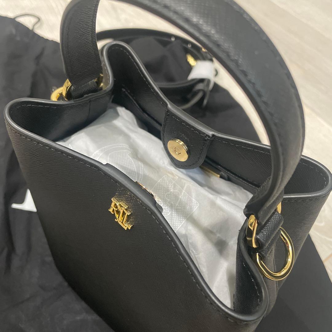 新品未使用　タグ付き　ローレンラルフローレン　本革　ショルダーバッグ