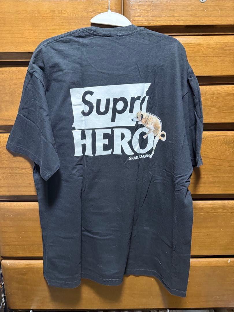 Supreme × ANTI HERO Dog Tee \"Black\" XL
