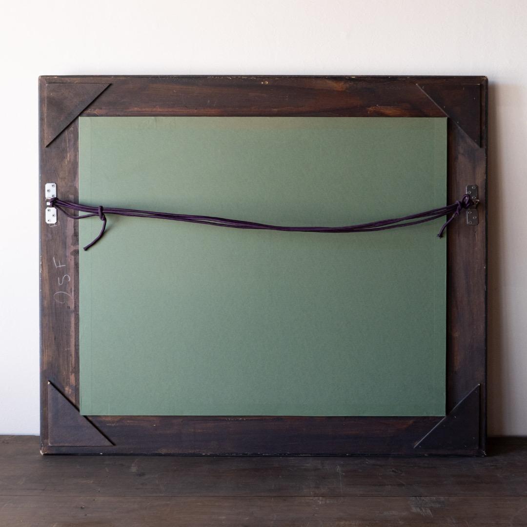 Michel Henry 油彩画 ミシェル・アンリ 油彩 花 F25 大作 絵画