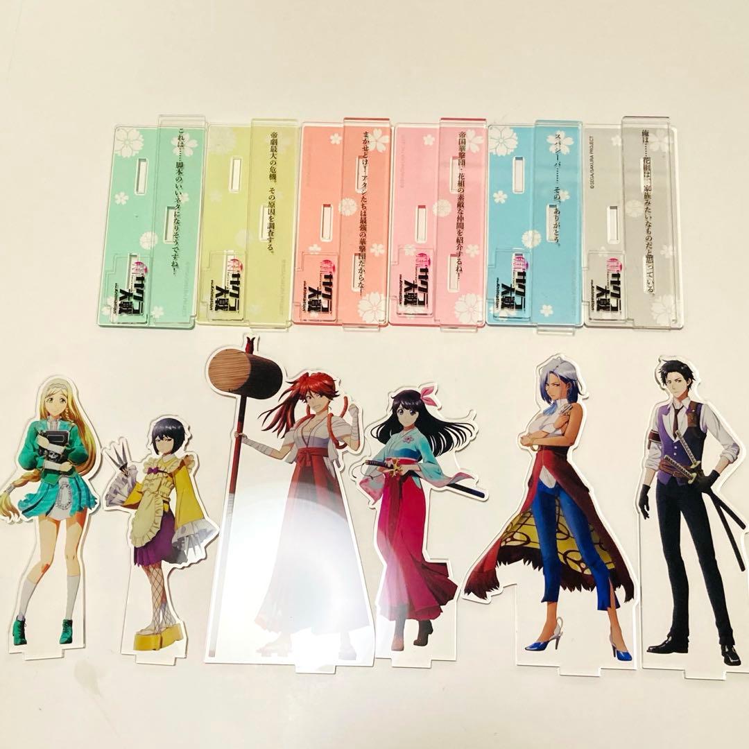 美品✳️新サクラ大戦『the Animation アクスタ6個セット』天宮さくら…