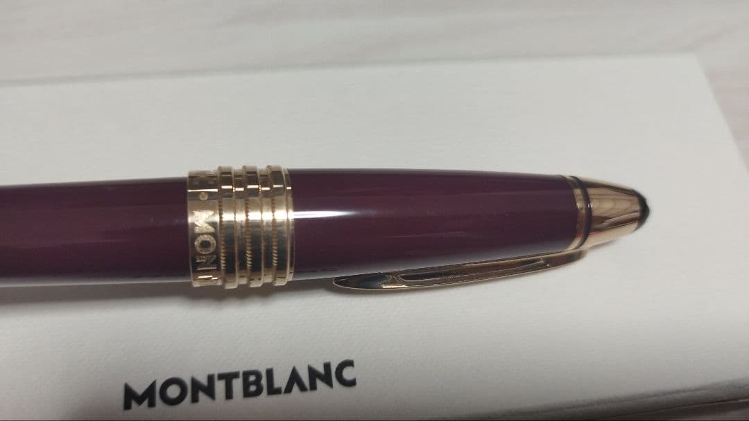 モンブラン グレートキャラクターズ ケネディ ボールペン バーガンディ JFK