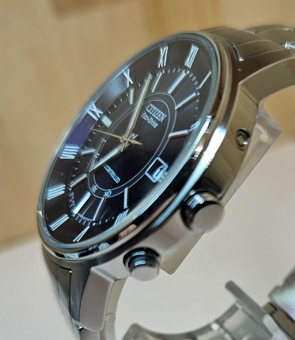 2次電池交換済み‼️CITIZENの電波ソーラー　H415-S054541