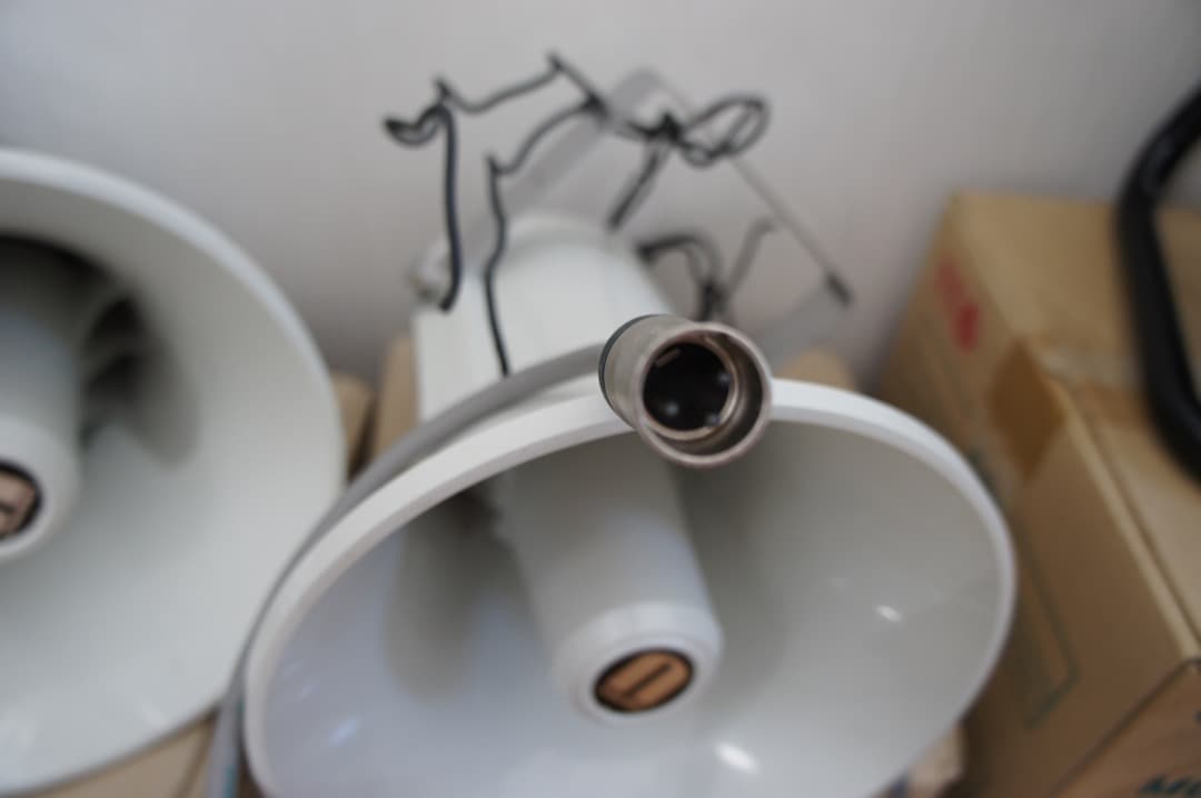 UNI-PEX ホーンスピーカー＆延長コードセット２組　CA-210B 防滴